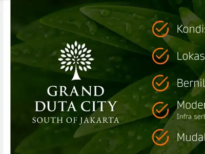 Cara Mudah Beli Rumah at Grand Duta City South Of Jakarta at Parung