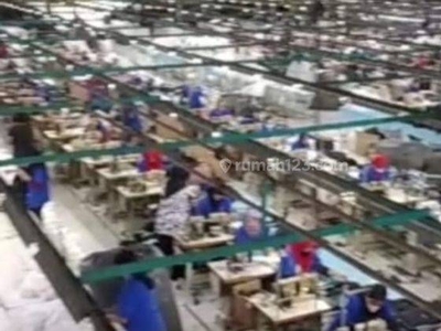 Di Jual Cepat Pabrik Garment Masih Aktif Bawah Njop di Parung