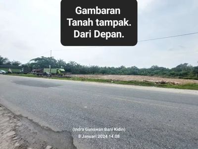 Tanah Jalan raya siak II palas pekanbaru-Riau