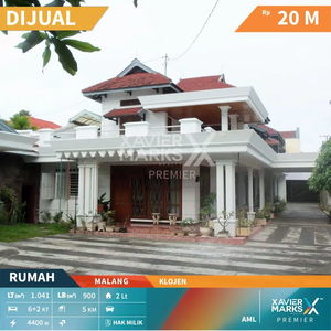 Dijual Rumah Klasik Klojen Malang Dekat Hotel Gajahmada Graha