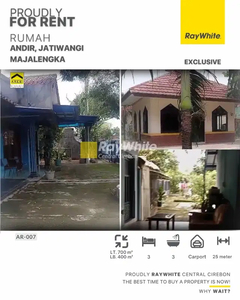 Disewakan Rumah di Andir Jatiwangi Majalengka