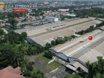 Jual Pabrik Lokasi Strategis Dekat Gerbang Tol Citeureup Bogor
