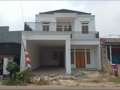 Jual Rumah 2lt Baru Renovasi Lokasi Strategis Anti Banjir