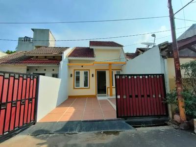 JUAL RUMAH MURAH MINIMALIS BANGUNAN BARU DI DUKUH ZAMRUD, MUSTIKAJAYA,