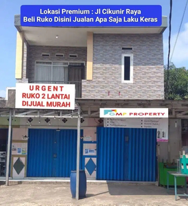 RUKO 2 LANTAI SIAP HUNI DI JL CIKUNIR RAYA JAKA MULYA BEKASI SELATAN