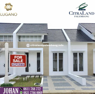 Rumah 1 lantai sistem Smart Home CitraLand Palembang