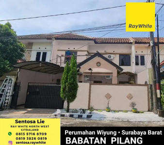 Rumah Babatan Pilang Wiyung Surabaya dekat Citraland Vitorio,Akses Tol