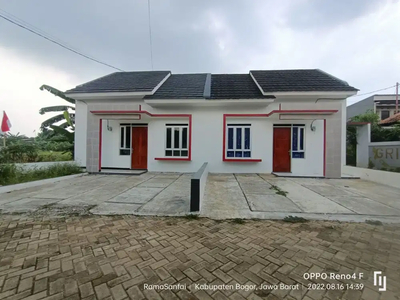 Rumah Cantik Minimalis di Bogor Tidak Banjir One Gate Sistem