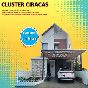 Rumah Cluster exclusive di Ciracas Jakarta timur