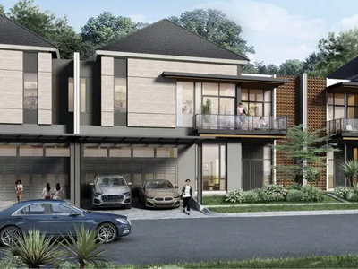 Rumah dengan area luas dan terintegrasi di kota baru Gedebage Bandung