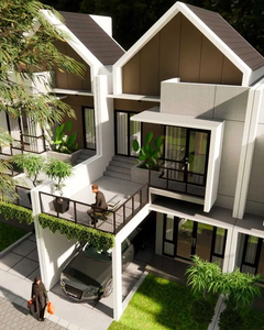 Rumah dengan Arsitektur Scandinavia, Eksklusif di Ciwastra Bandung