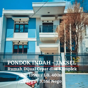 Rumah dijual cepat dlm Komplek di Pondok Indah, Jaksel