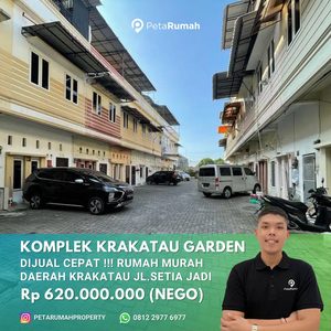 Rumah Komplek Krakatau Garden Jalan Setia Jadi Dijual Cepat