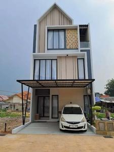 Rumah Minimalis Dlm cluster Teras Pejaten, Pasar Minggu, JakSel