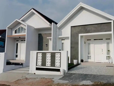 Rumah modern harga murah meriah di tengah kota bandar Lampung terbatas