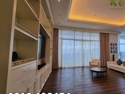 Sewa Apartemen Pacific Place 4 Bedroom Lantai Tengah Hadap Utara