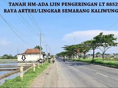 Tanah HM Raya Semarang Kaliwungu/Kendal dekat KIK Kendal