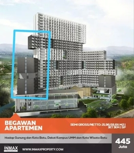 Apartemen Begawan Tower D Lt10 Siap Huni Harga Murah, Dekat UIN,UMM&UB