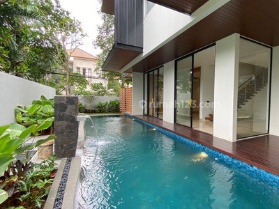 Brand new modern tropical house at kemang area, jakarta selatan