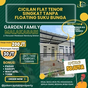 Dijual Rumah Kredit Tanpa Floating Bunga Tersedia Berbagai Macam Tipe - Bandung Jawa Barat