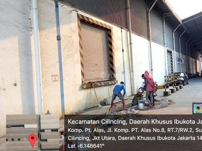 Gudang Gandeng Disewa di Cakung 5 Gudang Uk906m2 At Jakarta Timur