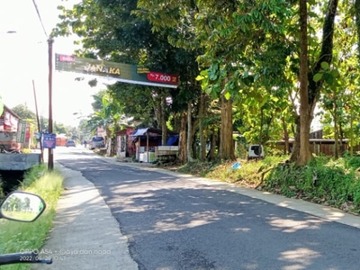 Jual Tanah Pekarangan Pinggir Jalan Purwokerto Dekat Kampus Unsoed, Juga Ke Baturaden