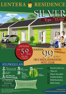 Promo Pre Launching Rumah Subsidi Rasa Komersil Hanya 99Juta Untung 59Juta dalam setahun di Tambun Utara,Bekasi
