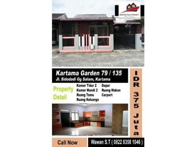 Rumah Dijual, Jl.kartama , Pekanbaru, Riau