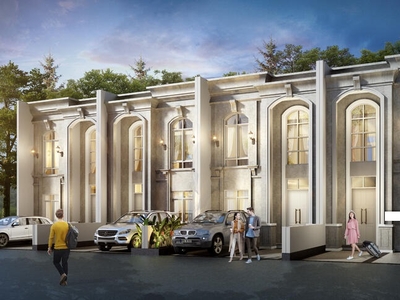 Rumah Mewah Murah Bandar lampung 2 Lantai desain eropa Klasik dekat Mall Kedaton