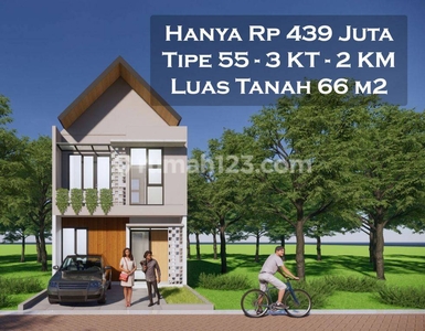Rumah Villa Murah Bagus di Ah Nasution, Sindanglaya, Indent 5-6 bulan