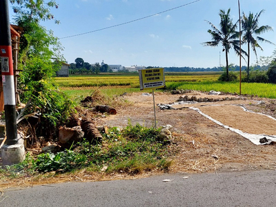 Tanah Dijual di Bantul Yogyakarta Dekat RS Rachma Husada, Desa Wisata Potrobayan, Taman Opak Zoo, Pasar Bendo