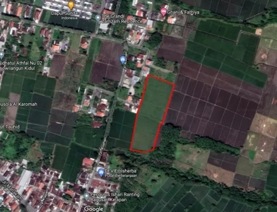 Tanah Pertanian Murah Dan Luas Di Asahan Lumajang,800 Meter Dari Alun²…Cocok U