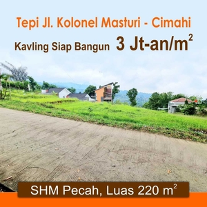 View 180° Kota Cimahi Kavling Siap Bangun Wilayah Wisata AWC