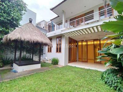 Very Nice House With 5br, Private Pool, Big Garden At Kemang Area