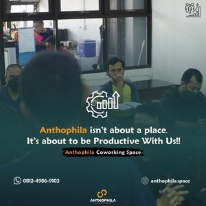 Anthophila Coworking Space Tempat Kerja Nyaman dan Tenang - Malang Kota Jawa Timur