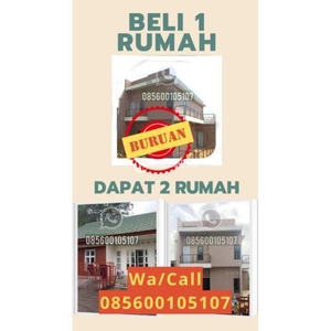 Dijual Cepat RumahbBeli 1 Dapat 2 Rumah Ungaran Cluster Strategis Murah - Semarang