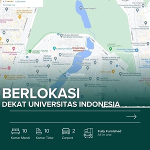 Dijual Kost Dekat Kampus UI Fasilitas Lengkap Kemanan Terjanmin - Depok Jawa Barat