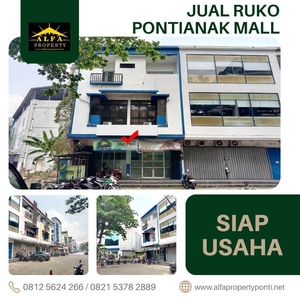Dijual Ruko Komplek Pontianak Mall 3 Lantai 2 KM - Kota Pontianak