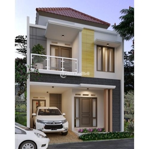 Dijual Rumah Cantik 2 Lantai Murah Tipe Bangunan 65m2 3KT 2KM di Karang Ploso - Malang