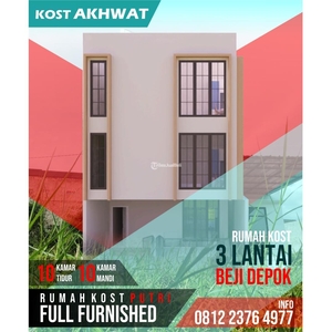 Dijual Rumah Kost Syariah Dekat Kampus UI Beji - Depok