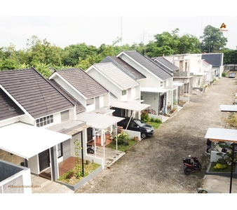 Dijual Rumah Modern Minimalis Angsuran Flat Tanpa Bunga Tioe 36 2KT 1KM - Kediri