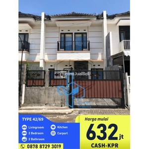 Dijual Rumah Murah 2 Lantai Lokasi Dekat UMM 3 Malang dan Jalan Poros - Surabaya