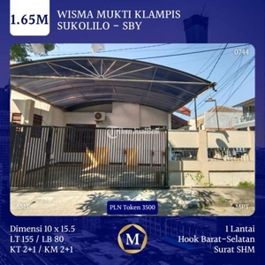 Dijual Rumah Murah dekat Wisma Mukti Babatan Pantai Nirwana Eksekutif - Surabaya