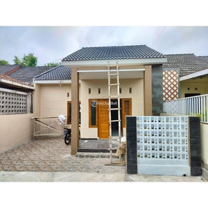 Dijual Rumah Murah LB80 LT100 3KT 2KM Siap Huni - Sleman Yogyakarta