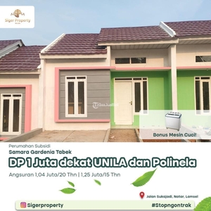 Dijual Rumah Subsidi Siap Huni Tipe 36/72 2KT 1KM Harga Murah - Bandar Lampung