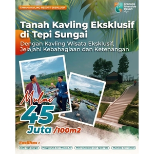 Dijual Tanah Kavling Lokasi Strategis Cocok untuk Dibangun Tempat Wisata - Serang Banten