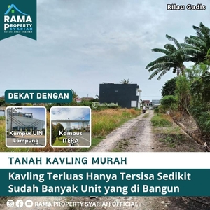 Dijual Tanah Kavling Luas 10 Ha View Cantik di Sabah Balau - Lampung Selatan Lampung