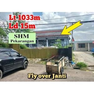 Dijual Tanah Luas 1033m Dekat Jl Solo Pas Flyover Janti Timur Ambarukmo Plaza dalam Ringroad, Utara RS Sudirohusodo - Sleman