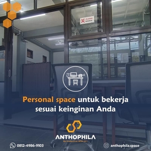 Disewakan Kantor Tempat Kerja Anthophila Coworking Space - Malang Jawa Timur