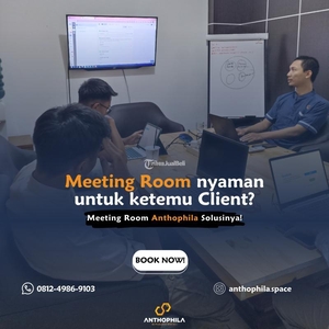 Disewakan Meeting Room Nyaman Untuk Ketemu Client - Malang